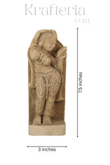 A Lady Adorning Herself with a Mirror