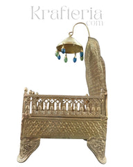 Shuddha Peetham – Brass Pooja Simhasan for Divine Idols