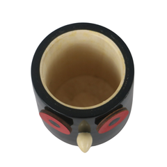 Artistic owl shaped pen holder