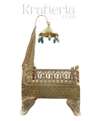 Shuddha Peetham – Brass Pooja Simhasan for Divine Idols