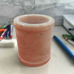 Handcrafted Marble Pen Holder – Stylish Desk Organizer