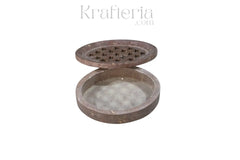 Handcrafted Marble Soap Box – Classic & Durable Design Sand Stone