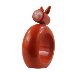 Non-toxic coloured animal napkin roller for dining table