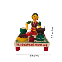 Etikoppaka Cooking Grace in Wood