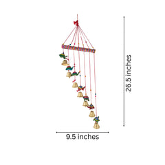 Auspicious Indian Folk Art Turtle Wall Hanging wall decor