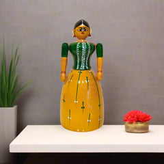 Etikoppaka Wooden Women – A Timeless South Indian Lacquerware Etikoppaka Lacquerware