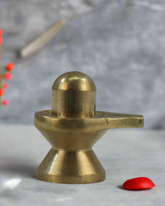 Divine Brass Shivaling Idol – Symbol of Lord Shiva’s Energy