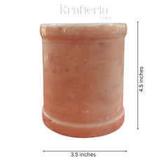 Handcrafted Marble Pen Holder – Stylish Desk Organizer