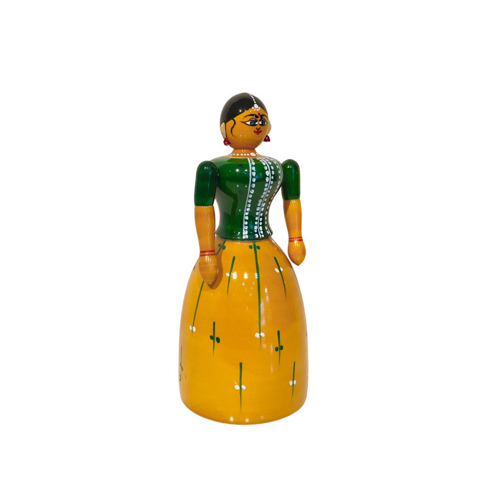 Etikoppaka Wooden Women – A Timeless South Indian Lacquerware Etikoppaka Lacquerware