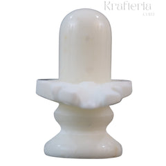 Handcrafted Marble Shiva Lingam-Spiritual Home Temple Idol