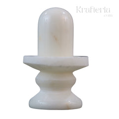 Handcrafted Marble Shiva Lingam-Spiritual Home Temple Idol