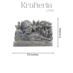 Lakshmi Narayan Sculpture – Divine Couple of Prosperity and Protection