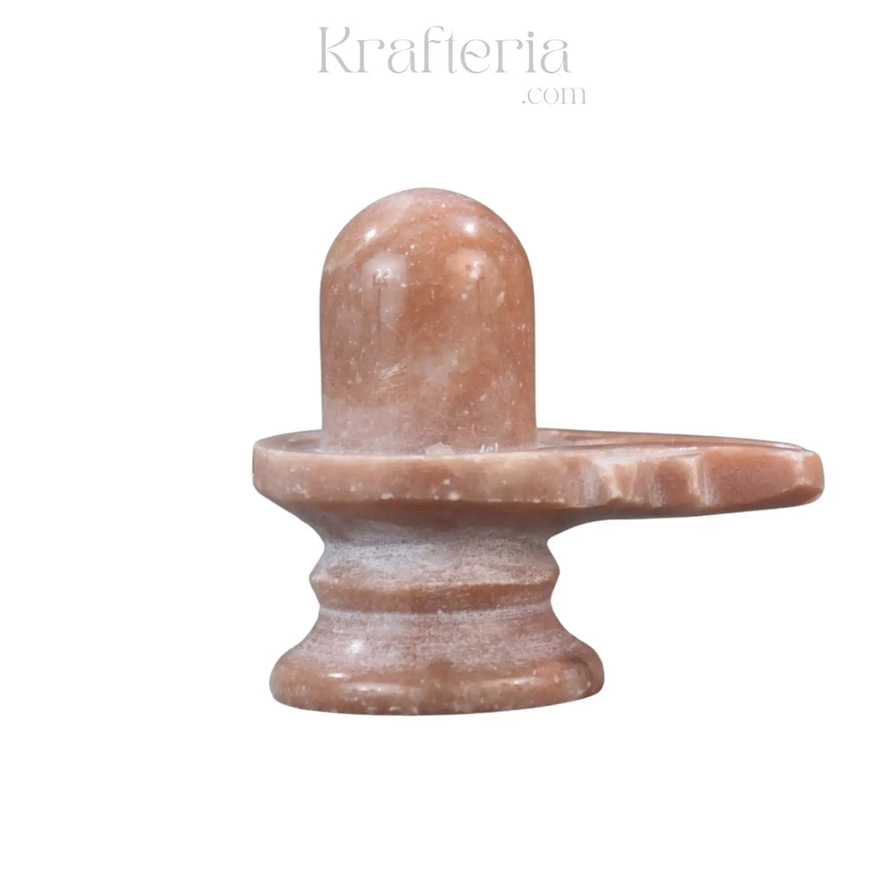 Handcrafted Marble Shiva Lingam-Spiritual Home Temple Idol Marble Soft Stone