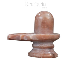 Handcrafted Marble Shiva Lingam-Spiritual Home Temple Idol Marble Soft Stone