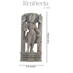 Arthanareeswara-The Iconic Half-Male, Half-Female Divine Sculpture Soft Stone