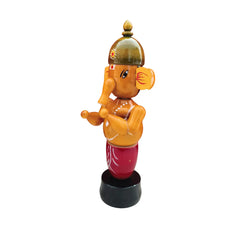 Etikoppaka Lord Ganesha Statue - Handmade Wooden Statue Etikoppaka Lacquerware