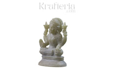 Divine Goddess Laxmi Idol – Symbol of Wealth and Prosperity Marble Soft Stone