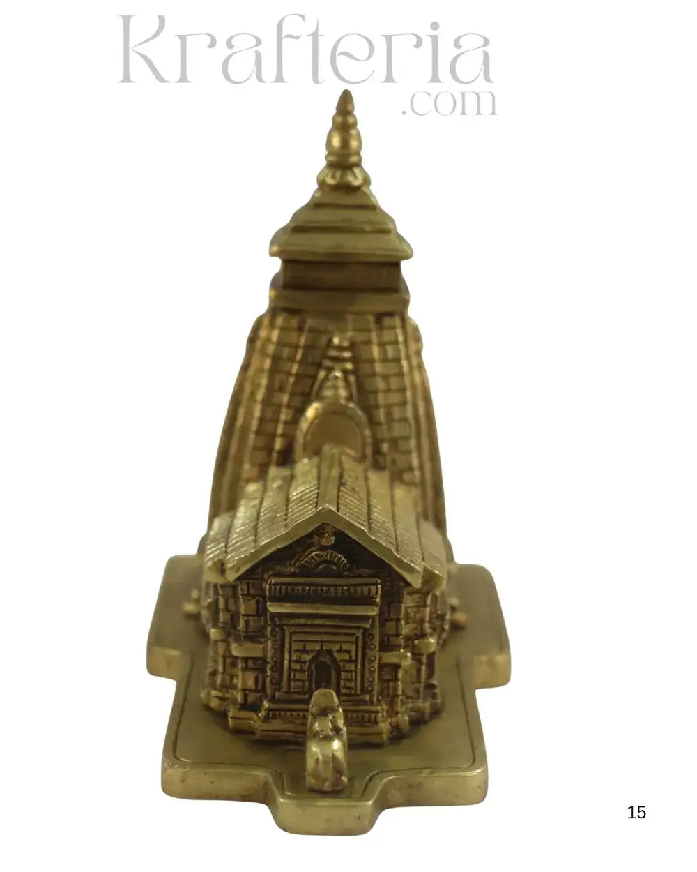 Handcrafted Brass Kedarnath Shrine – Symbol of Devotion and Faith Brass Ware