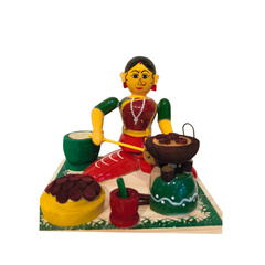 Etikoppaka Cooking Grace in Wood