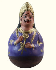 Bobblehead Dolls for Golu – Classic South Indian Thalaiyatti Bommai Alagu Sundaram