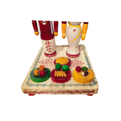 Etikoppaka Wedding Couple with Ritual Set