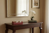 Hand-painted wooden cow printed tray in red decorative finish