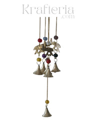 Modern Mandala - Brass Wall Hangings | Brass Wind Chime