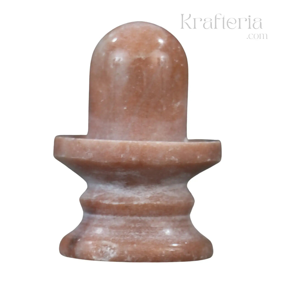 Handcrafted Marble Shiva Lingam-Spiritual Home Temple Idol Marble Soft Stone