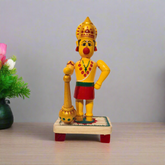 Devotional Decor - Etikoppaka Hanuman with Mace