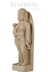 Matru Murti - A Sandstone Depiction of Maternal Love Sand Stone