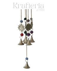 Modern Mandala - Brass Wall Hangings | Brass Wind Chime