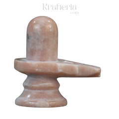 Handcrafted Marble Shiva Lingam-Spiritual Home Temple Idol Marble Soft Stone