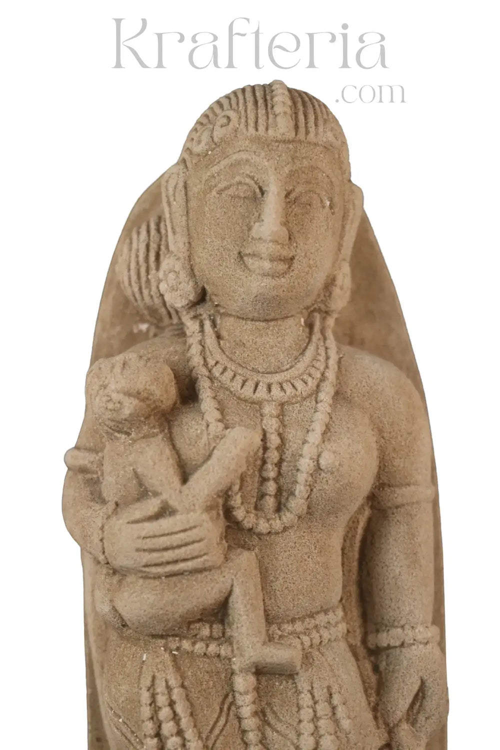 Matru Murti - A Sandstone Depiction of Maternal Love Sand Stone