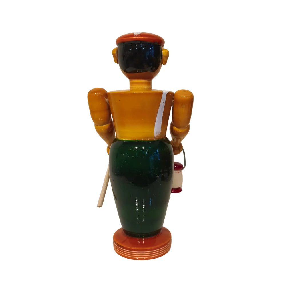 Etikoppaka Wooden Watchman - A Keeper of Village Traditions Etikoppaka Lacquerware