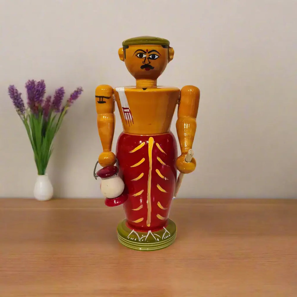 The Watchful Protector – Etikoppaka Lacquerware Etikoppaka Lacquerware