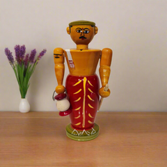 The Watchful Protector – Etikoppaka Lacquerware