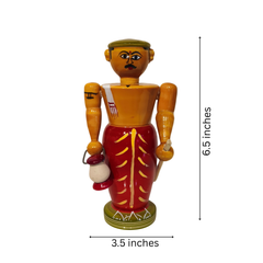 The Watchful Protector – Etikoppaka Lacquerware