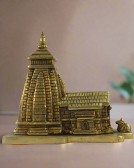 Handcrafted Brass Kedarnath Shrine – Symbol of Devotion and Faith