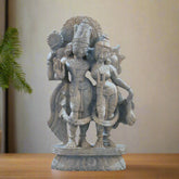 Lord Vishnu with Goddess Lakshmi – Lakshmi Narayana Sculpture
