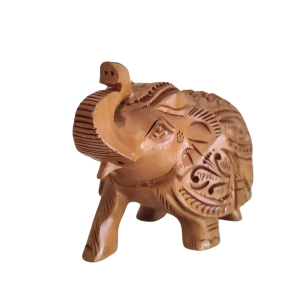 Hand-Carved Wooden Elephants – Artisan Decorative Sculptures maruthi handicrafts