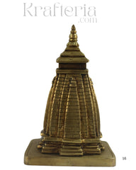 Handcrafted Brass Kedarnath Shrine – Symbol of Devotion and Faith