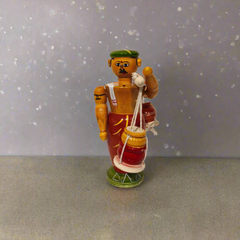 Handcrafted Etikoppaka Wooden Pot Seller - A Traditional Lacquerware