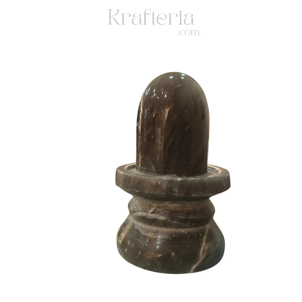 Handcrafted Marble Shiva Lingam-Spiritual Home Temple Idol Marble Soft Stone