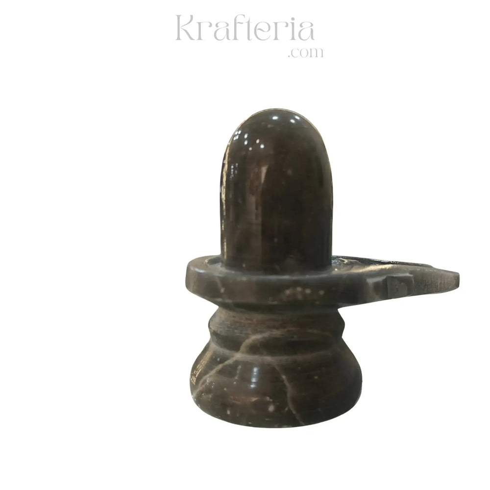 Handcrafted Marble Shiva Lingam-Spiritual Home Temple Idol Marble Soft Stone