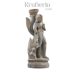 Elegant Sculpture of Lady – Grace and Beauty in Art softstone