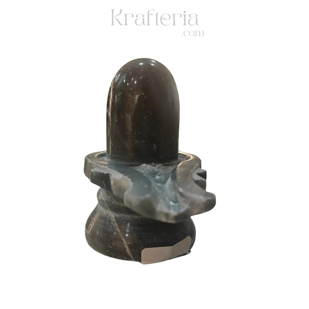 Handcrafted Marble Shiva Lingam-Spiritual Home Temple Idol Marble Soft Stone
