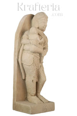 Matru Murti - A Sandstone Depiction of Maternal Love Sand Stone