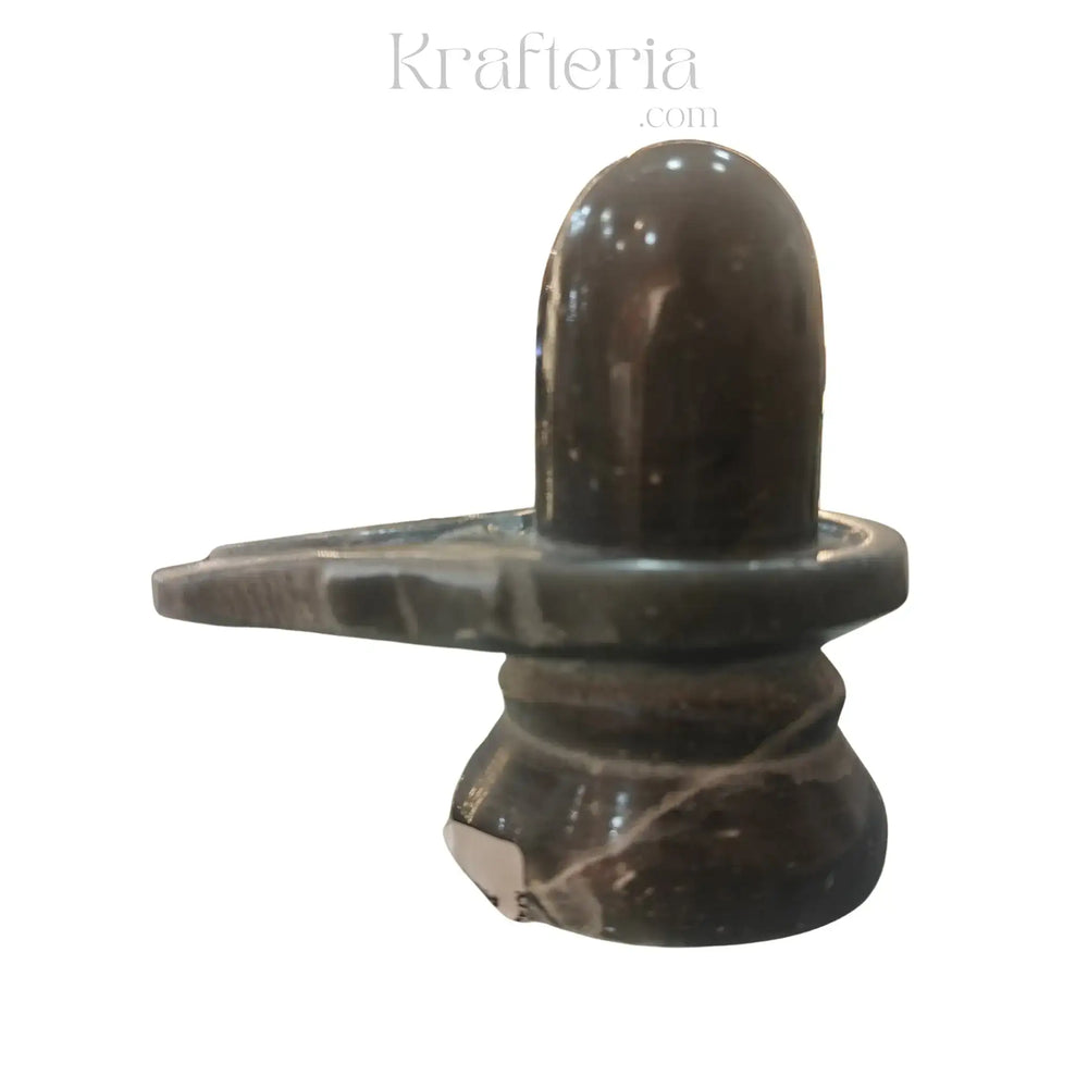 Handcrafted Marble Shiva Lingam-Spiritual Home Temple Idol Marble Soft Stone
