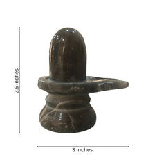 Handcrafted Marble Shiva Lingam-Spiritual Home Temple Idol Marble Soft Stone