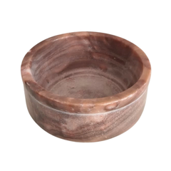 Natural Stone Marble Bowl-Unique Table Centerpiece Marble Soft Stone